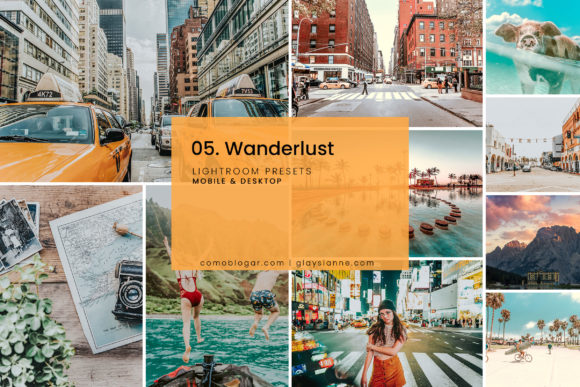 Download 05. Wanderlust Blogger Presets - Blogger presets Collection