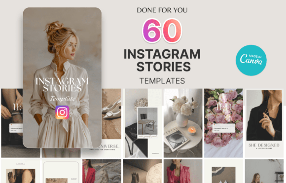 Download 60 Instagram Stories Canva Templates - Premium Resources