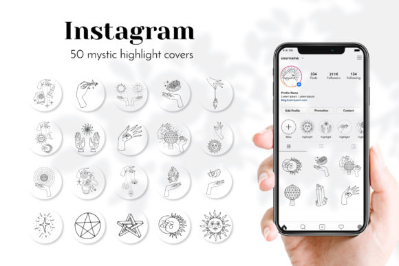 Download Mystic Instagram Story Highlight Covers - Premium Resources